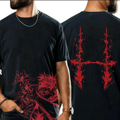 Nysekai "Choso Domain Expansion Jujutsu Kaisen Anime Vintage Oversize T Shirt - Nysekai