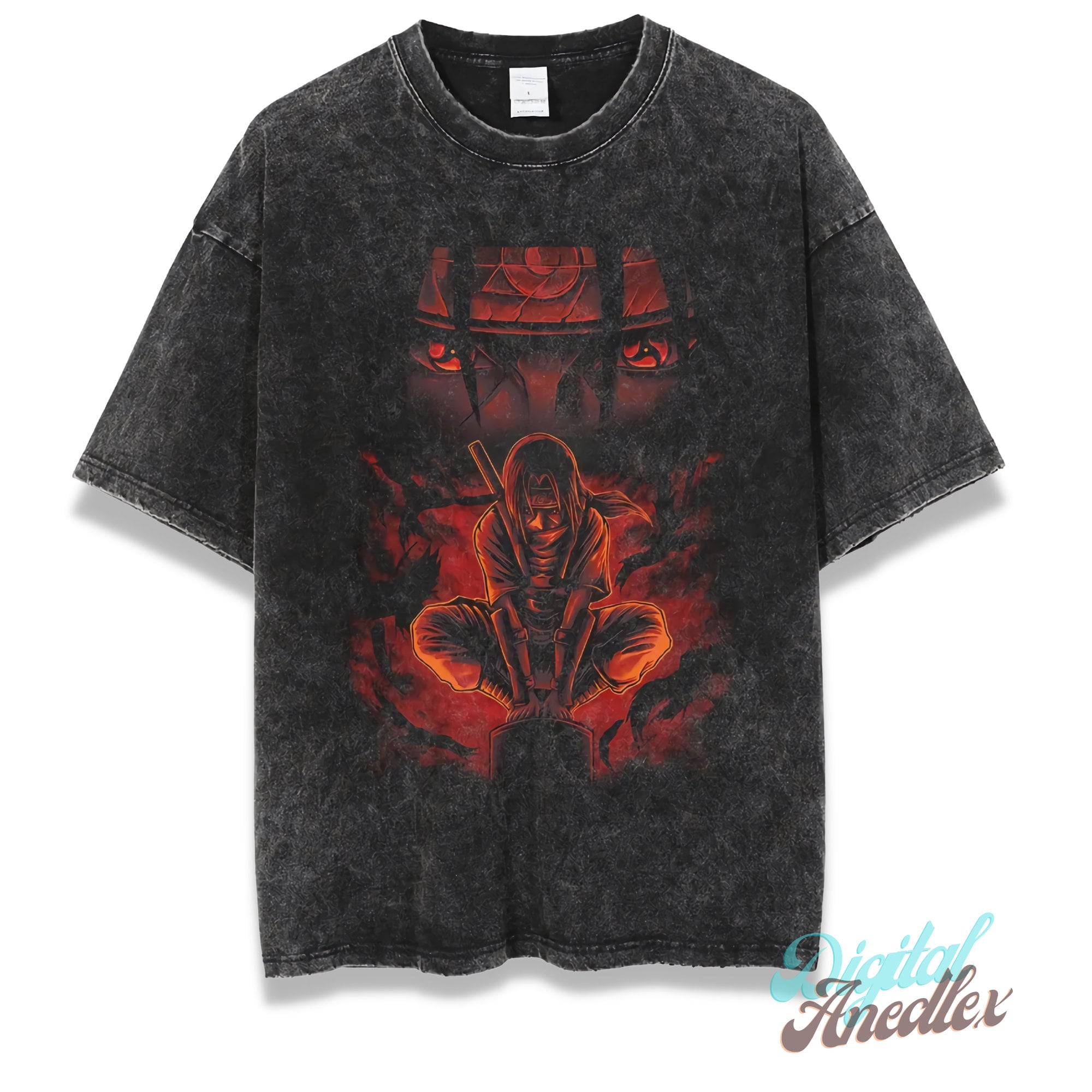 Anime Shirt, Vintage Anime Shirt, Retro Anime Shirt, Graphic Anime Unisex Shirt, Gift for him, Gift for her, Oversize Anime Washed T-shirt