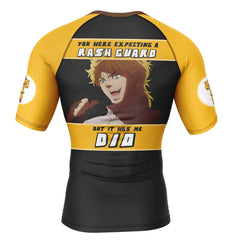 It Was Me Dio Jojo s Bizarre Adventure Short Sleeve Rash Guard Compression Shirt
