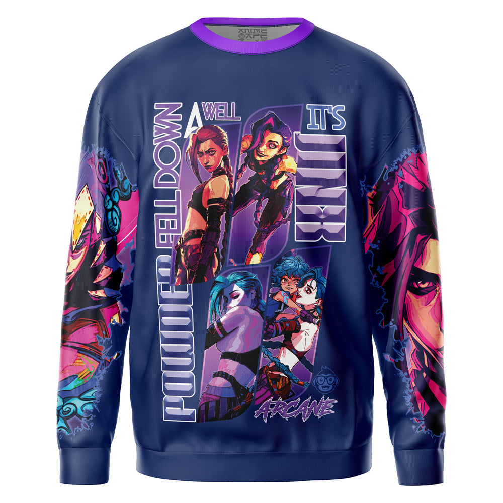 Jinx Arcane League of Legends Streetwear Sweatshirt