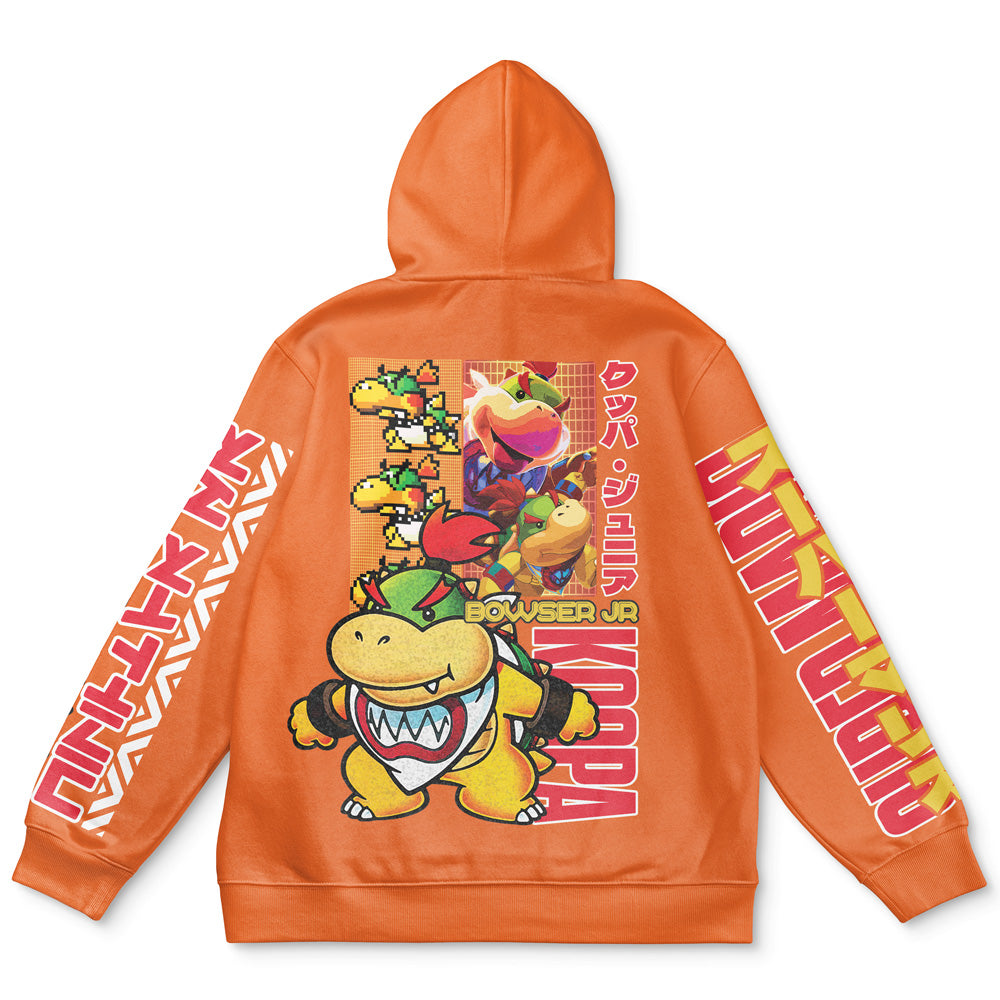 Bowser Jr. Mario Bros Streetwear Hoodie