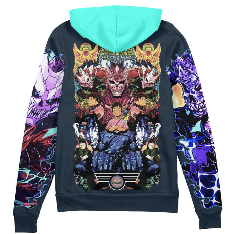 Hibino Kafka Kaiju No. 8 Streetwear Zip Hoodie Jacket