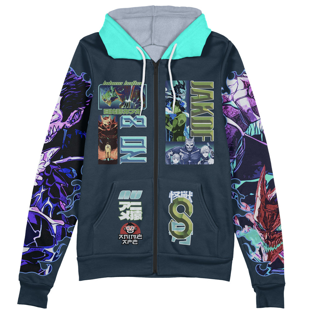 Hibino Kafka Kaiju No. 8 Streetwear Zip Hoodie Jacket