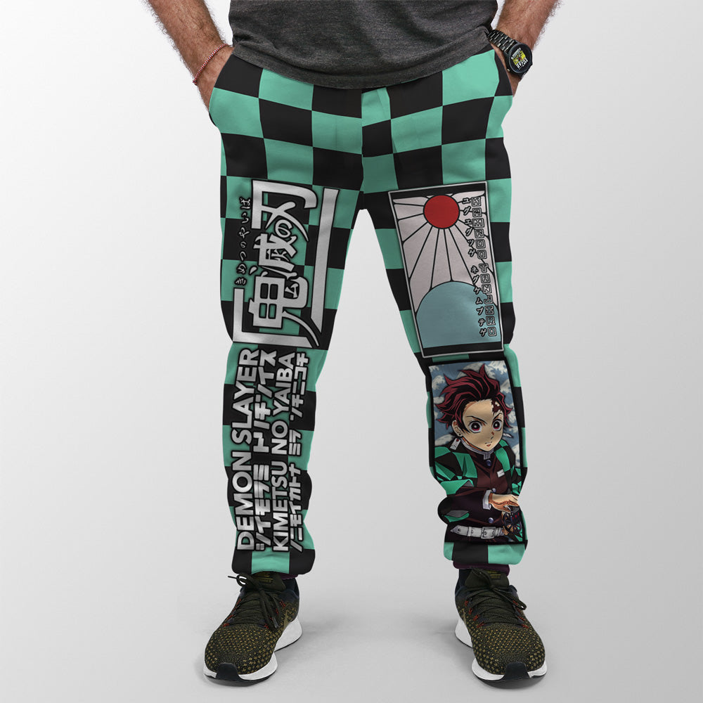 Kamado Tanjiro Haori Demon Slayer Streetwear Sweatpants