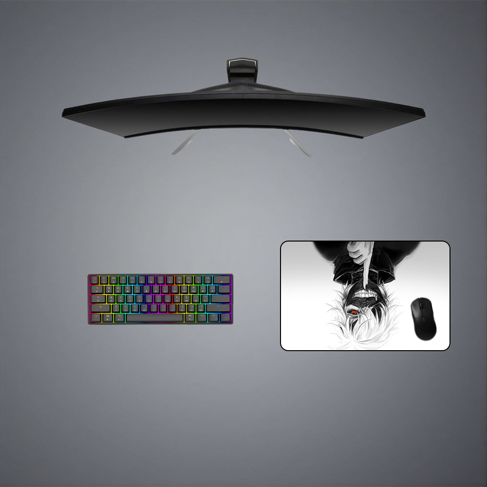 Ken Upside Down Design M-XXL Size Gaming Mouse Pad, Computer Desk Mat