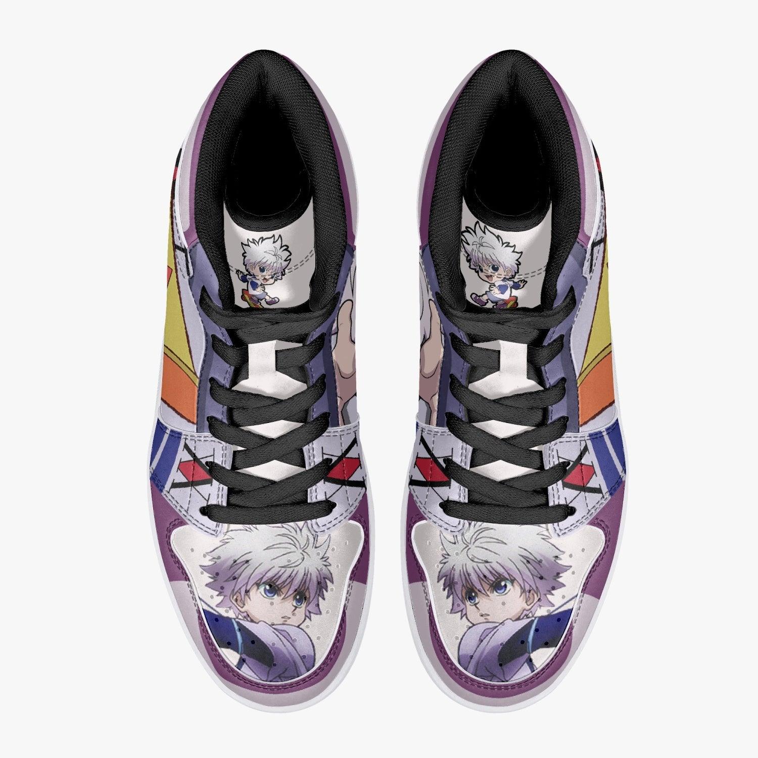 Killua Hunter X Hunter Mid 1 Basketball Shoes