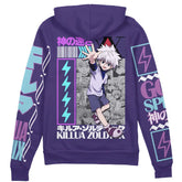 Killua Zoldyck V2 Hunter x Hunter" Streetwear Zip Hoodie Jacket