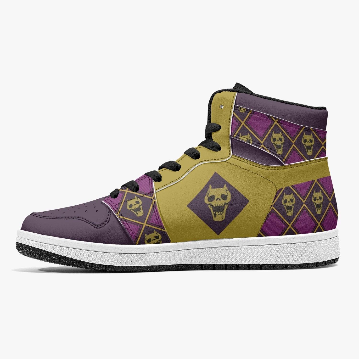 Kira Killer Queen Jojo's Bizarre Adventure Mid 1 Basketball Shoes