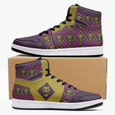 Kira Killer Queen Jojo's Bizarre Adventure Mid 1 Basketball Shoes