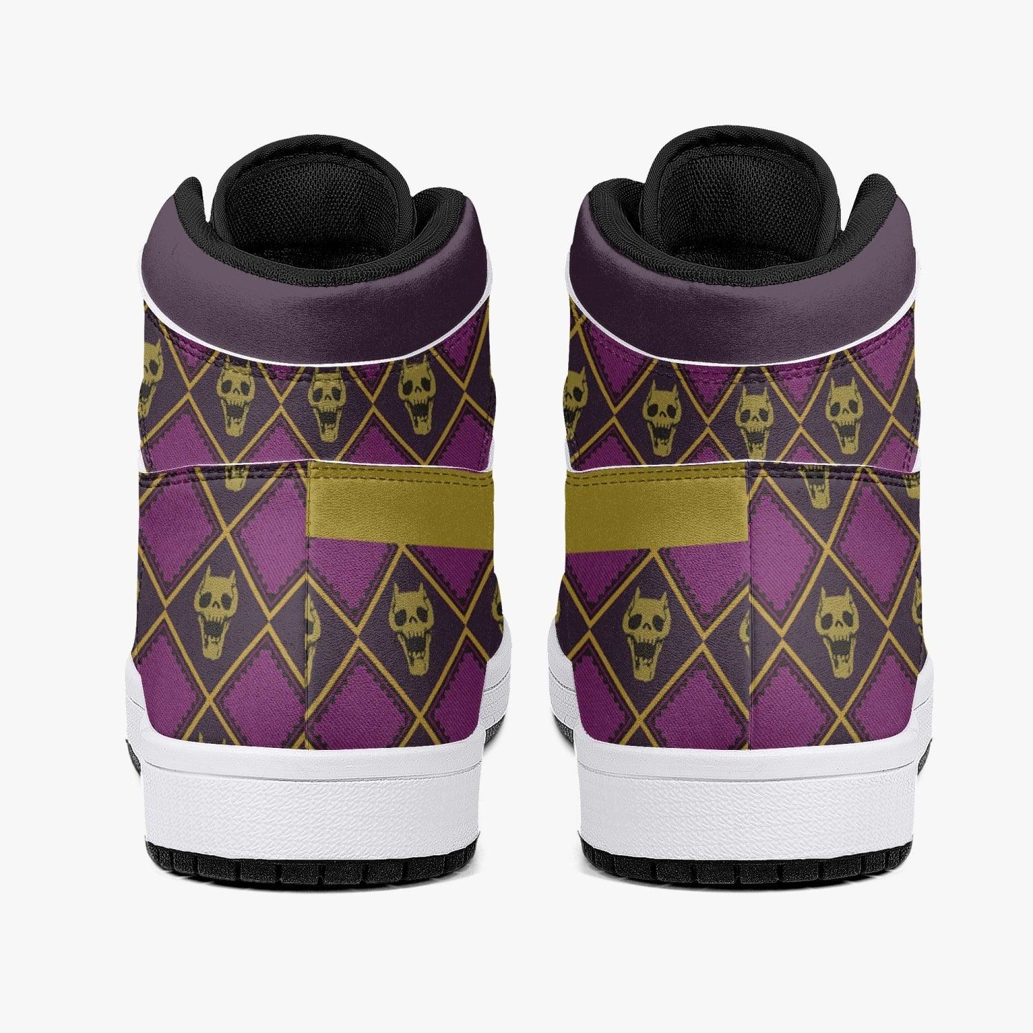 Kira Killer Queen Jojo's Bizarre Adventure Mid 1 Basketball Shoes