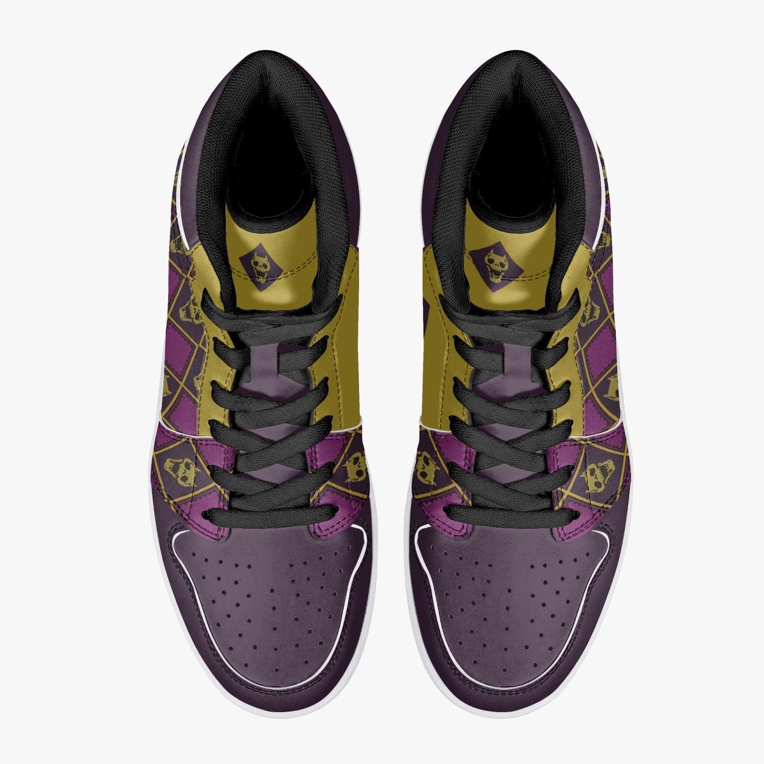 Kira Killer Queen Jojo's Bizarre Adventure Mid 1 Basketball Shoes
