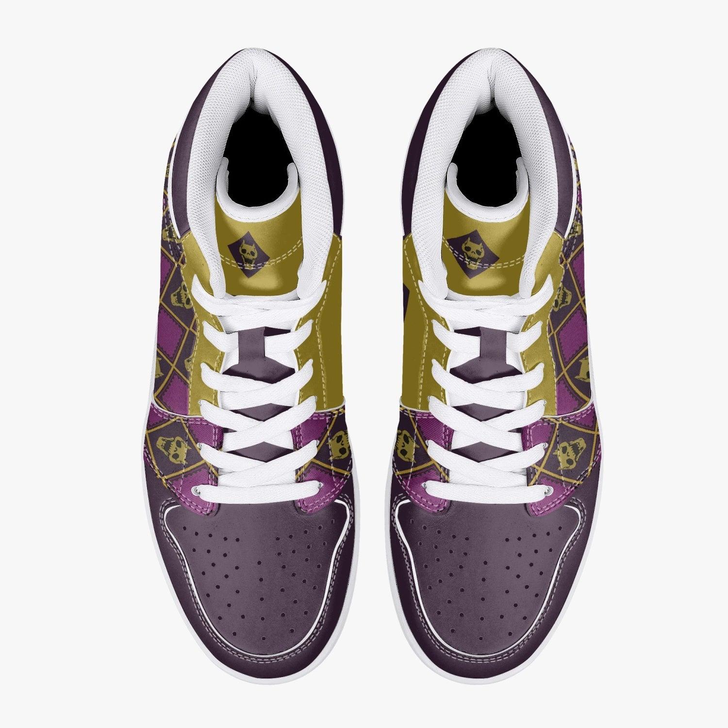 Kira Killer Queen Jojo's Bizarre Adventure Mid 1 Basketball Shoes
