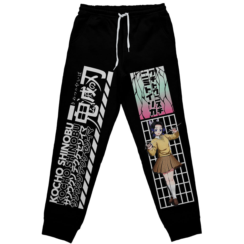 Kocho Shinobu Demon Slayer" Streetwear Sweatpants