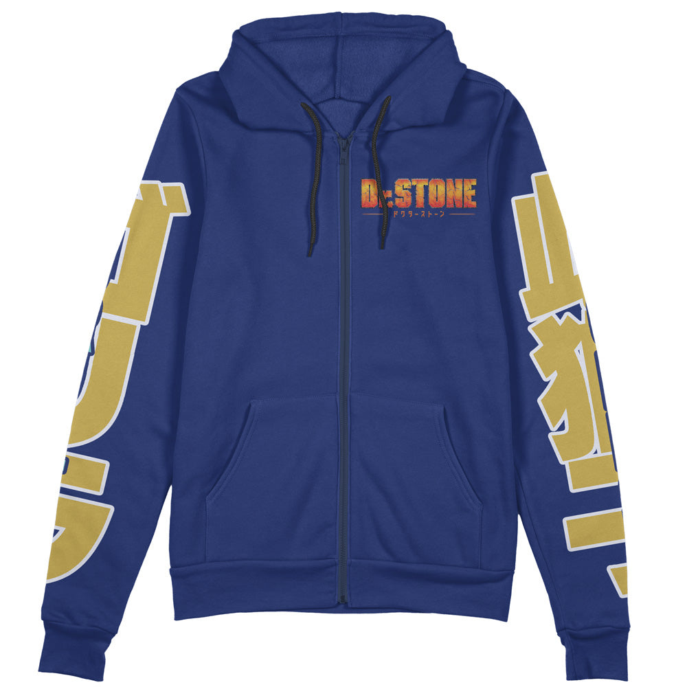 Kohaku Dr. Stone Streetwear Zip Hoodie Jacket