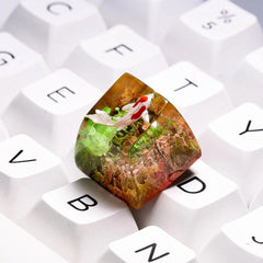 Honey and Mint Koi Keycap - Hirosart