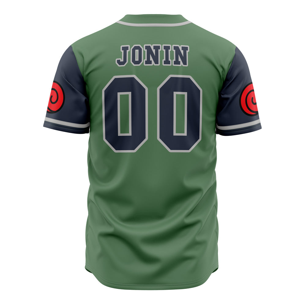 Konoha Jonin Naruto Baseball Jersey