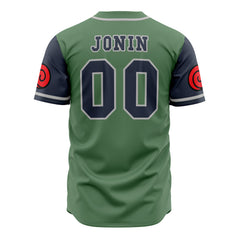 Konoha Jonin Naruto Baseball Jersey