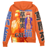 Kyo Sohma Fruits Basket" Streetwear Zip Hoodie Jacket