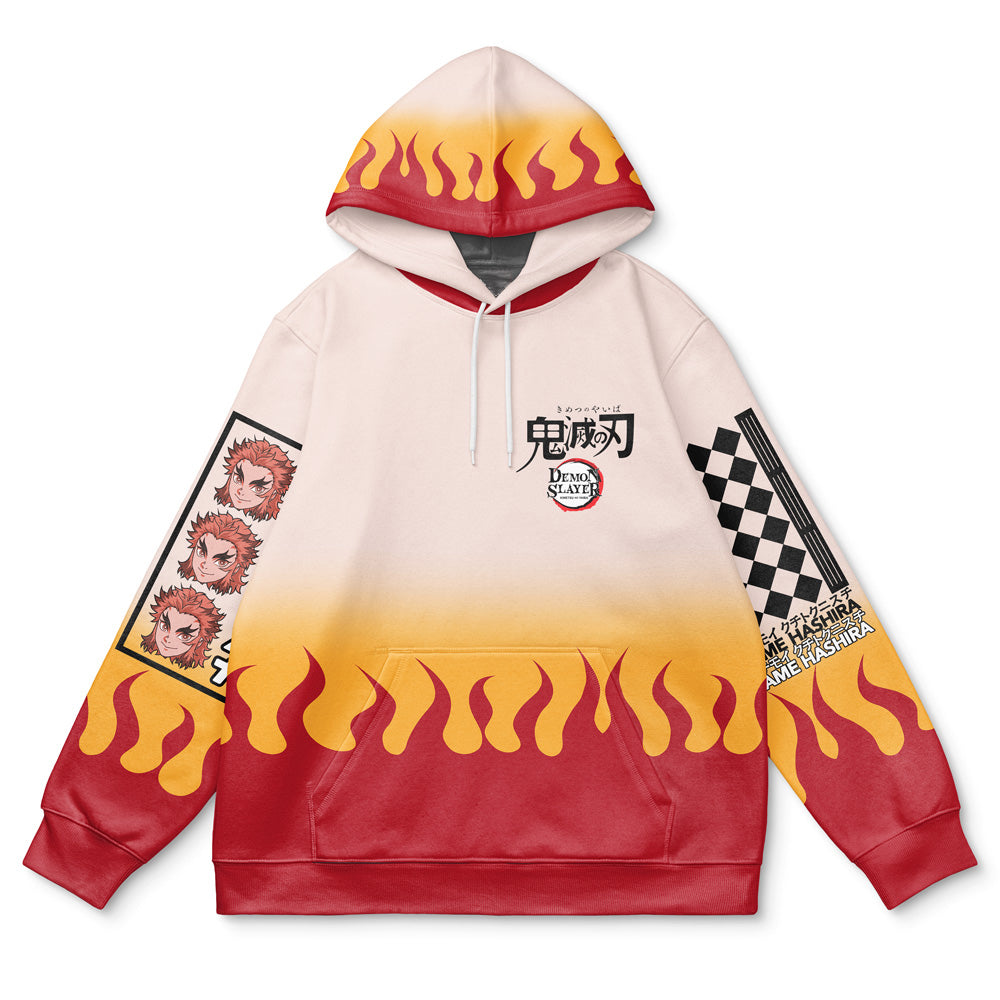 Kyojuro Rengoku Haori Demon Slayer Streetwear Hoodie