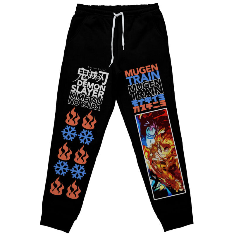 Kyojuro Rengoku vs Akaza Demon Slayer Streetwear Sweatpants