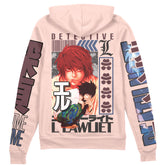 L Death Note Streetwear Zip Hoodie Jacket