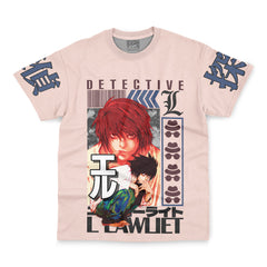 L Death Note Streetwear T-Shirt