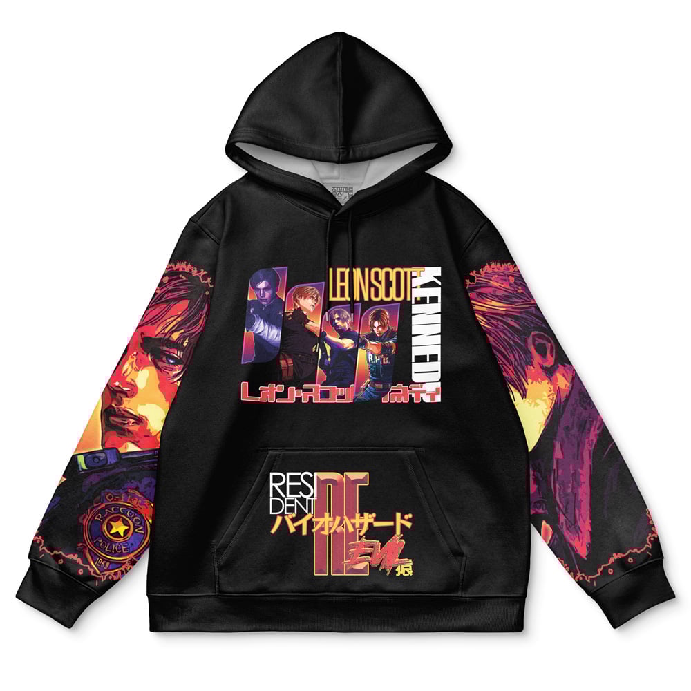 Leon Scott Kennedy Resident Evil Streetwear Hoodie