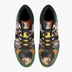 Levi Ackerman Attack on Titan Mid 1 Basketball Shoes