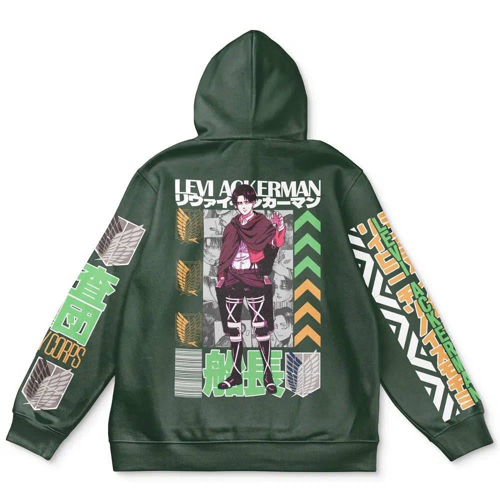Levi Ackerman V2 Attack on Titan Streetwear Hoodie
