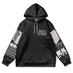 Levi Ackerman x Beast Titan Attack on Titan Streetwear Hoodie