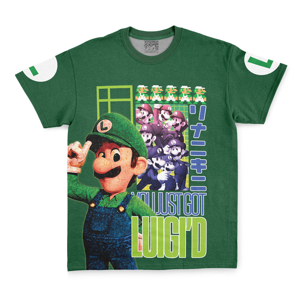 Luigi Mario Bros Streetwear T-Shirt