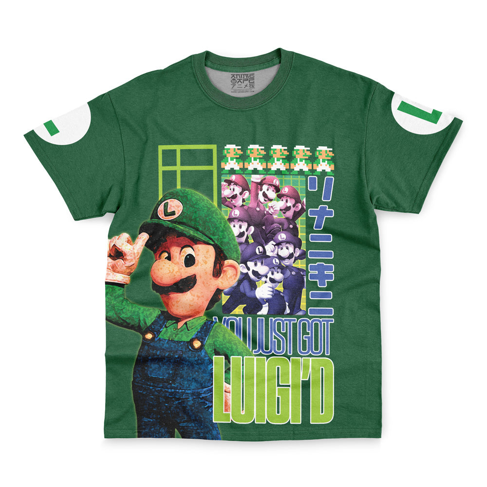 Luigi Mario Bros Streetwear T-Shirt