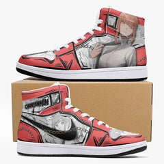 Makima Chainsaw Man Mid 1 Basketball Shoes
