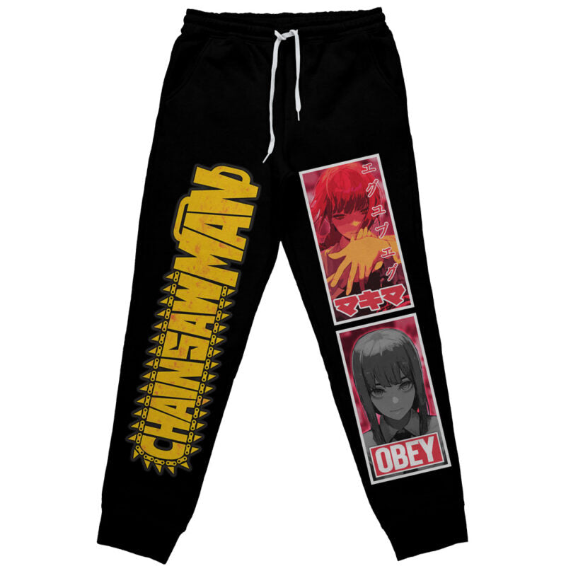 Makima Chainsaw Man Streetwear Sweatpants