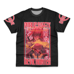 Makima Chainsaw Man Streetwear T-Shirt