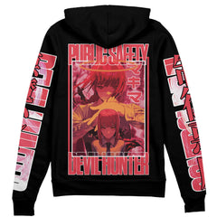 Makima Chainsaw Man" Streetwear Zip Hoodie Jacket