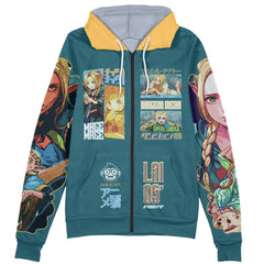 Marcille Donato Delicious in Dungeon Streetwear Zip Hoodie Jacket