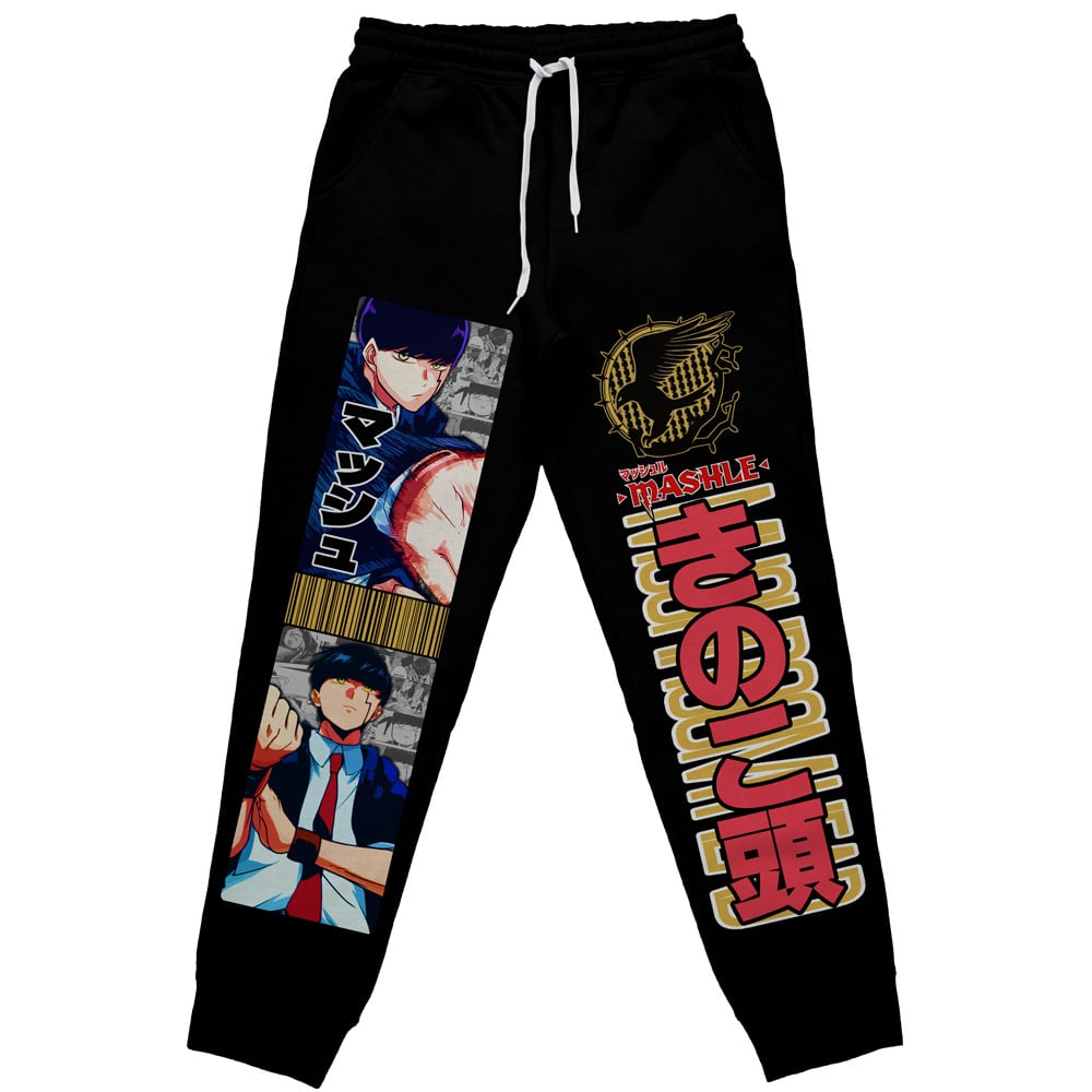 Mash Burnedead Mashle" Streetwear Sweatpants