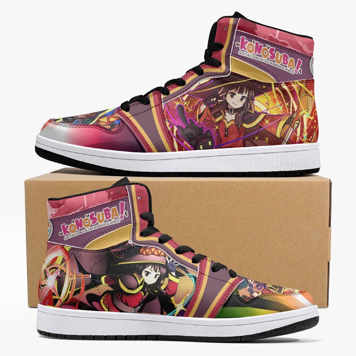 Megumin Explosion Konosuba Mid 1 Basketball Shoes