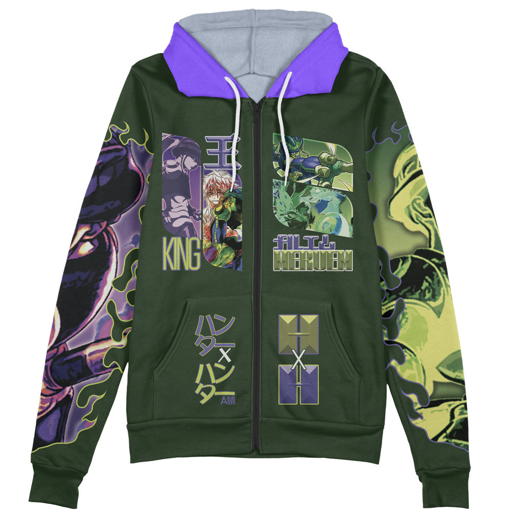 Meruem Hunter x Hunter Streetwear Zip Hoodie Jacket