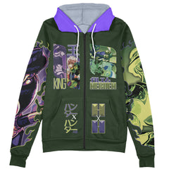 Meruem Hunter x Hunter Streetwear Zip Hoodie Jacket