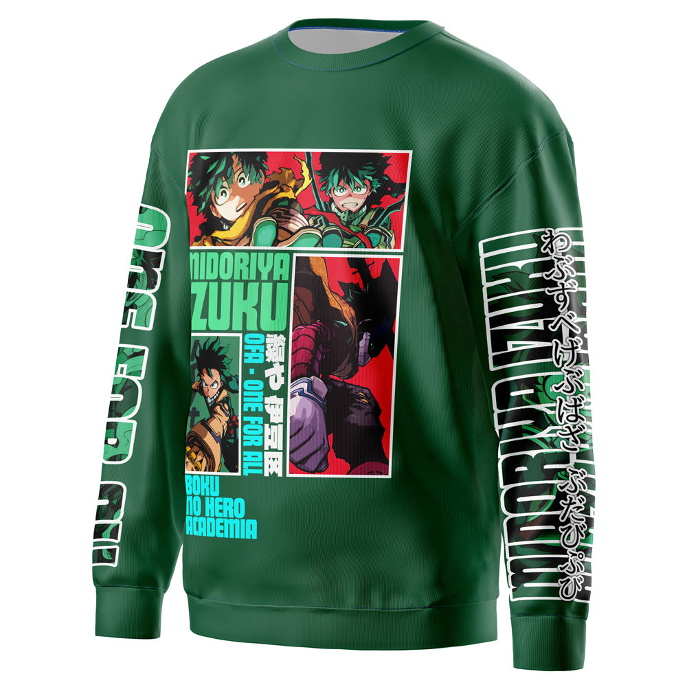 Midoriya Izuku My Hero Academia Streetwear Sweatshirt