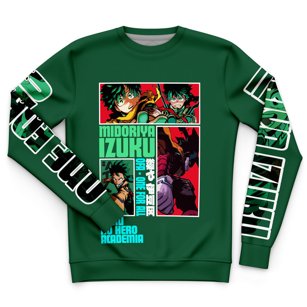 Midoriya Izuku My Hero Academia Streetwear Sweatshirt
