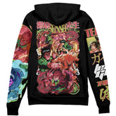 Might Guy V2 Shippuden Streetwear Zip Hoodie Jacket