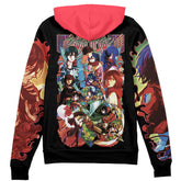 Mikasa Ackerman Attack on Titan Streetwear Zip Hoodie Jacket