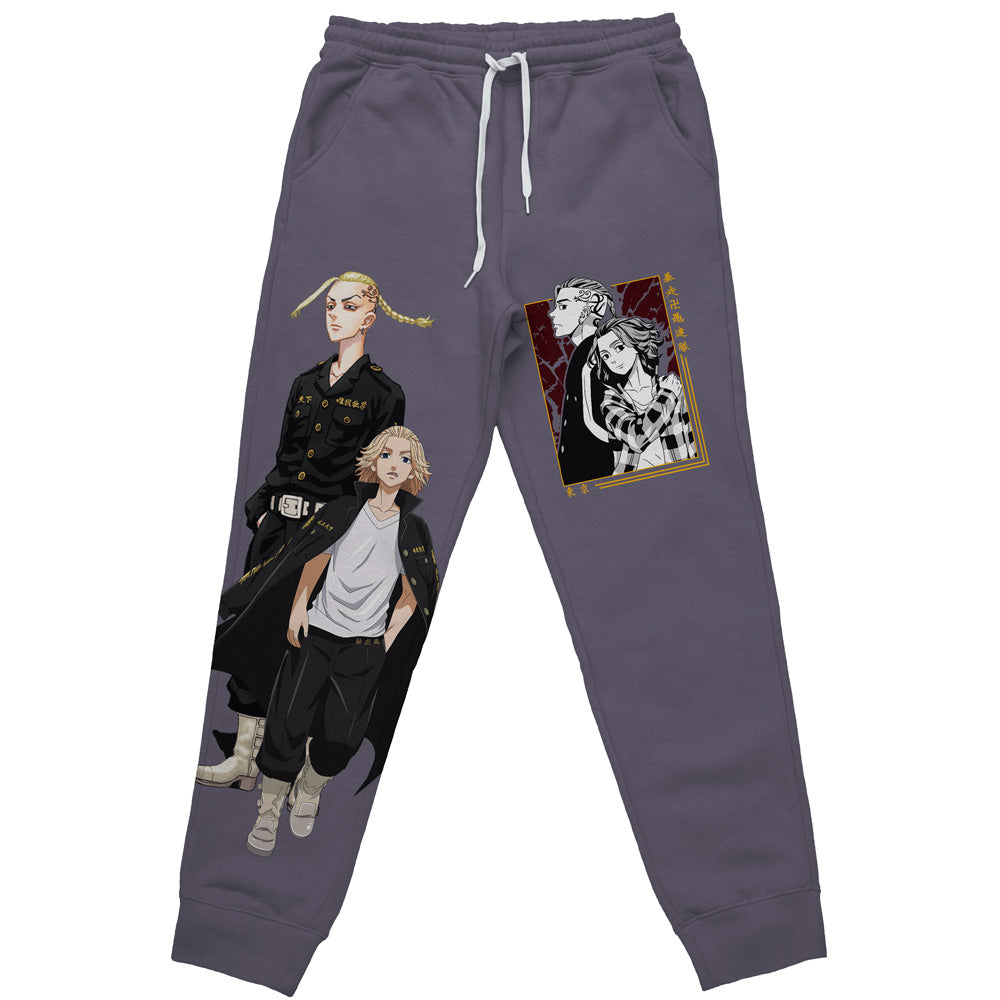 Mikey x Draken Tokyo Revengers" Streetwear Sweatpants