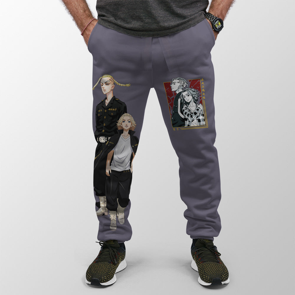 Mikey x Draken Tokyo Revengers Streetwear Sweatpants