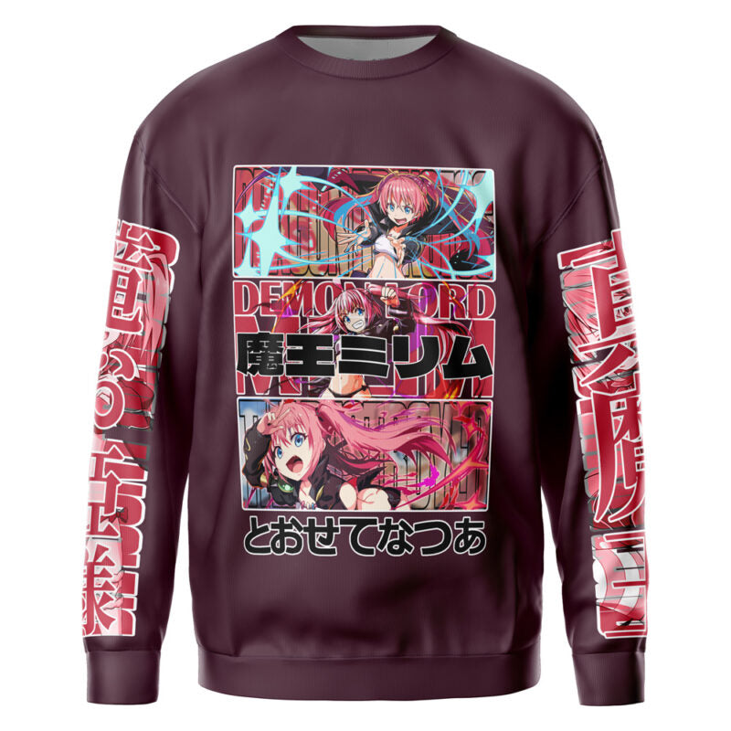 Milim Nava That Time I Got Reincarnated as a Slime Streetwear Sweatshirt