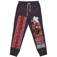 Misato Katsuragi Neon Eva Streetwear Sweatpants