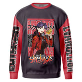Misato Katsuragi Neon Eva Streetwear Sweatshirt